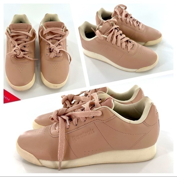 Reebok ROYAL FOAM LITE ORTHOLITE Dusty Rouse Leather sneaker size 6 (23cm) - Picture 3 of 14